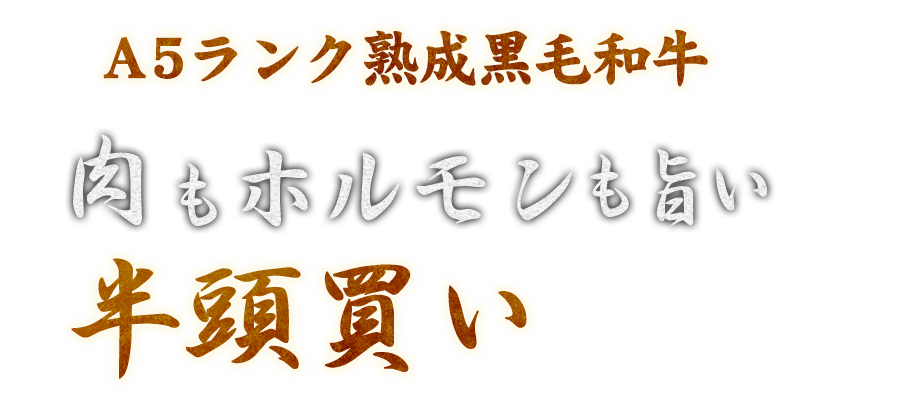 A5ランク熟成黒毛和牛